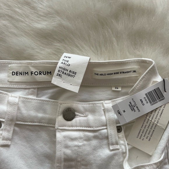 white denim forum jeans - Picture 4 of 4